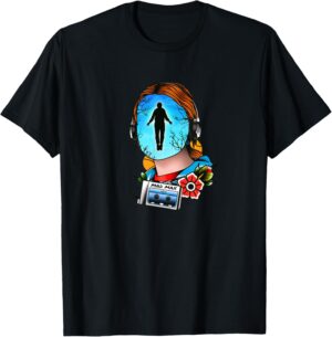 T-shirt Stranger Things Max visuel Tattoo Flash