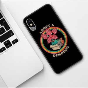 Coque iPhone Stranger Things Adopt a Demodog