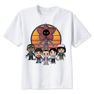 T-shirt Stranger Things Chibi du S au 3XL