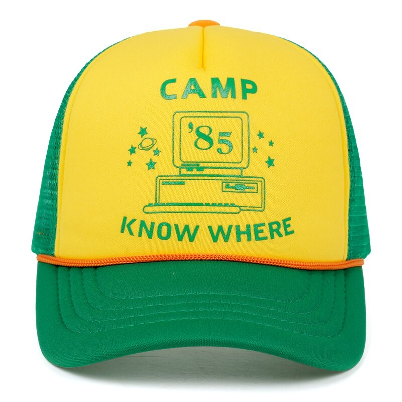 Casquette Stranger Things Dustin Camp Know Where réglable