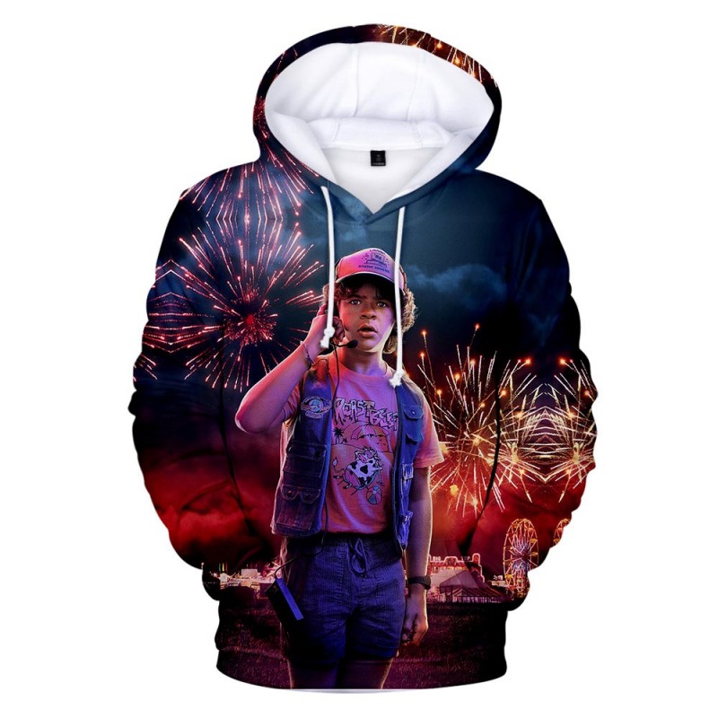 Sweat à capuche Dustin Stranger Things