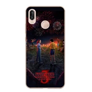 Coque Huawei Stranger Things avec motif Fête National
