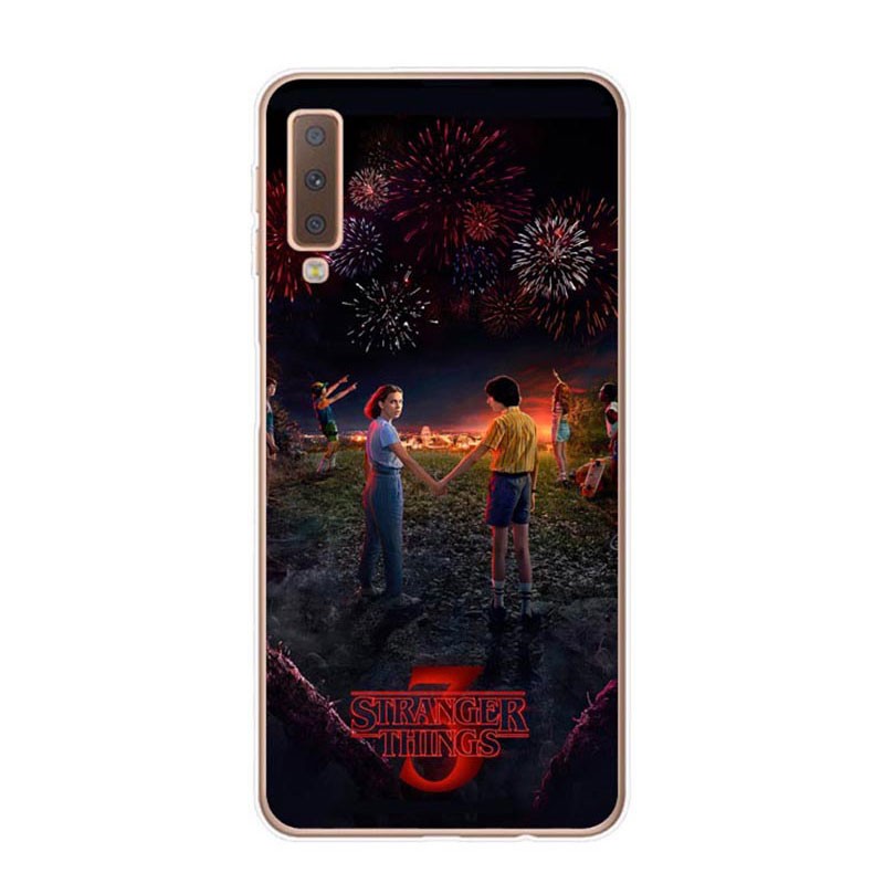 Coque Samsung Stranger Things motif Fête National
