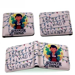Portefeuille pliable Stranger Things Guirlande en imitation cuir