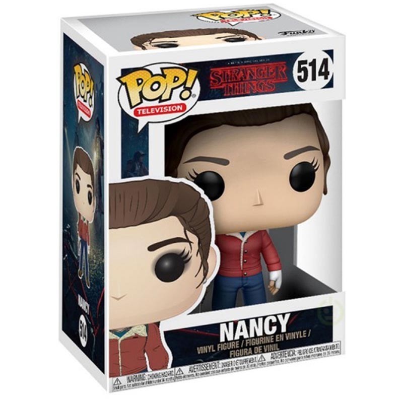 Nancy avec revolver, figurine Pop Stranger Things 10 cm – Image 2