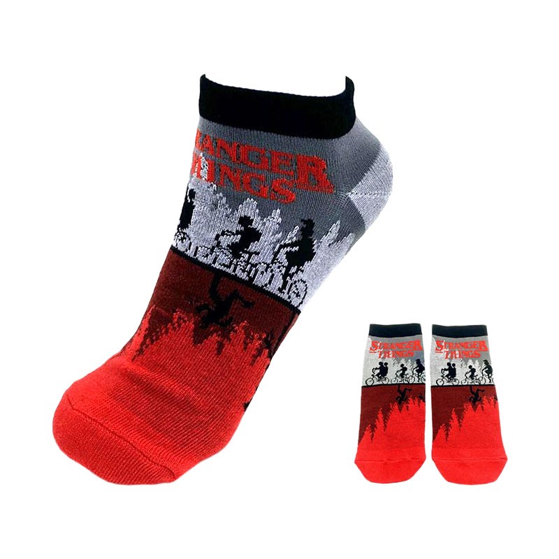 Socquettes Stranger Things Ombre pointure 35 à 40