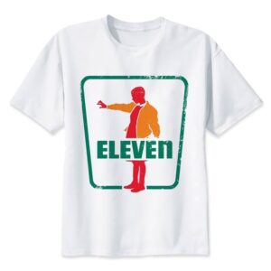 T-shirt Stranger Things Onze avec logo