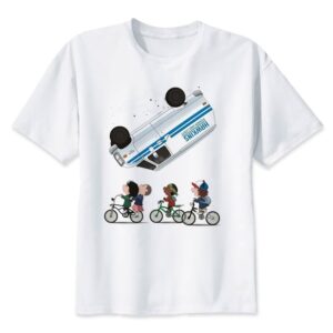 T-shirt Stranger Things Onze camion volant dessin
