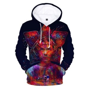 Sweat à capuche Stranger Things Onze Demogorgon