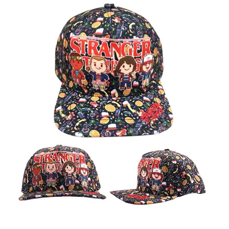 Casquette Stranger Things Onze Dustin Mike Lucas réglable