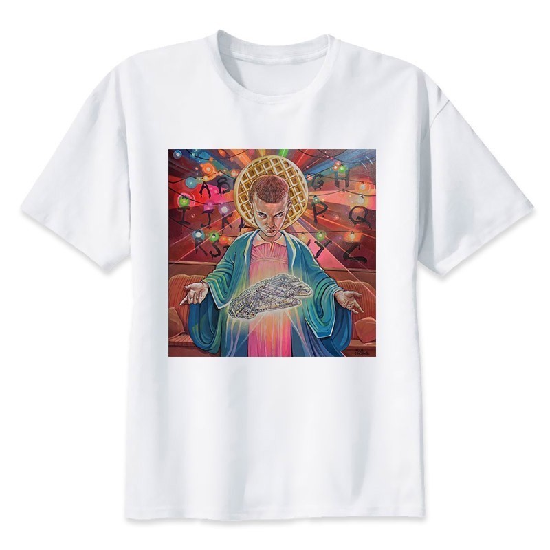 T-shirt Stranger Things Onze version Jesus