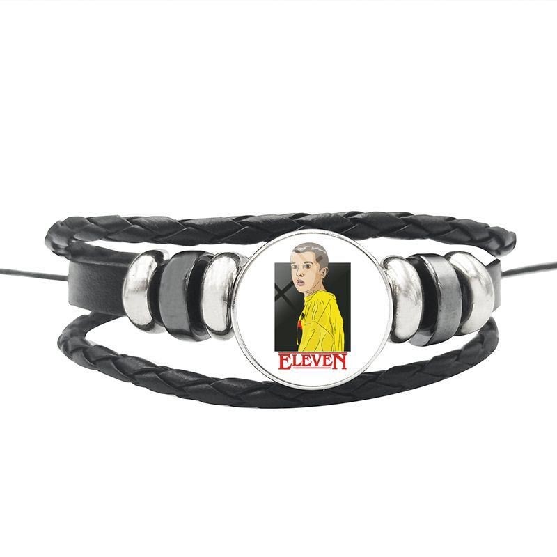 Bracelet Stranger Things Onze en cuir réglable