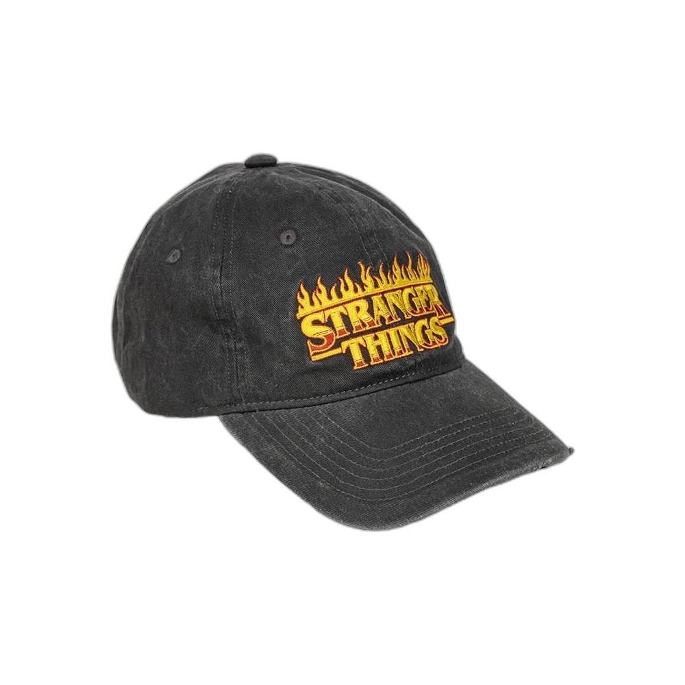 Casquette Stranger Things Logo Flammes