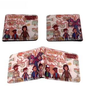Portefeuille pliable Stranger Things Saison 1 en imitation cuir