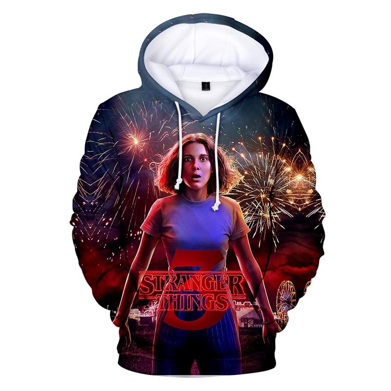 Sweat à capuche Stranger Things Onze
